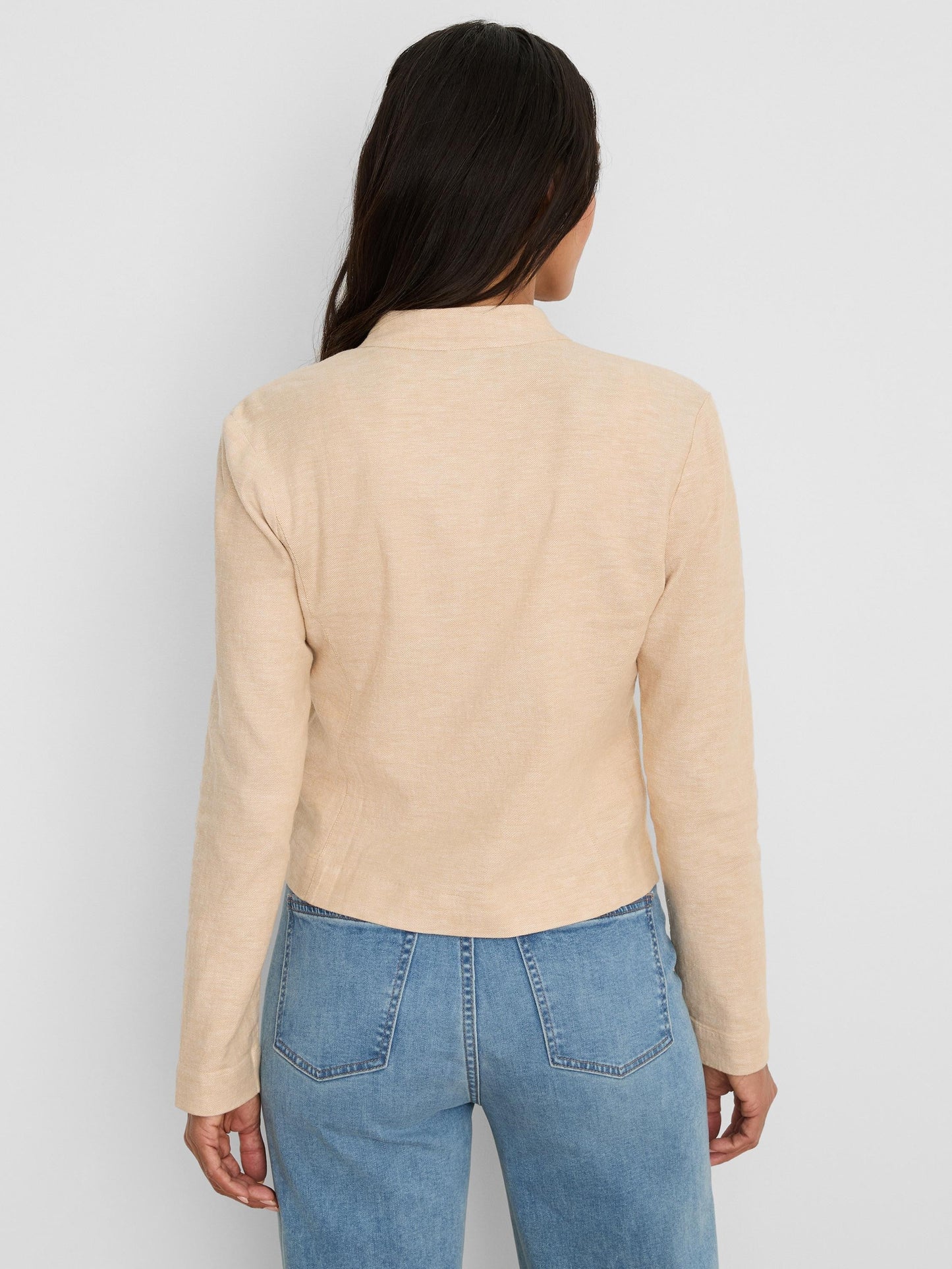 Seams To Be Stretch Linen Jacket