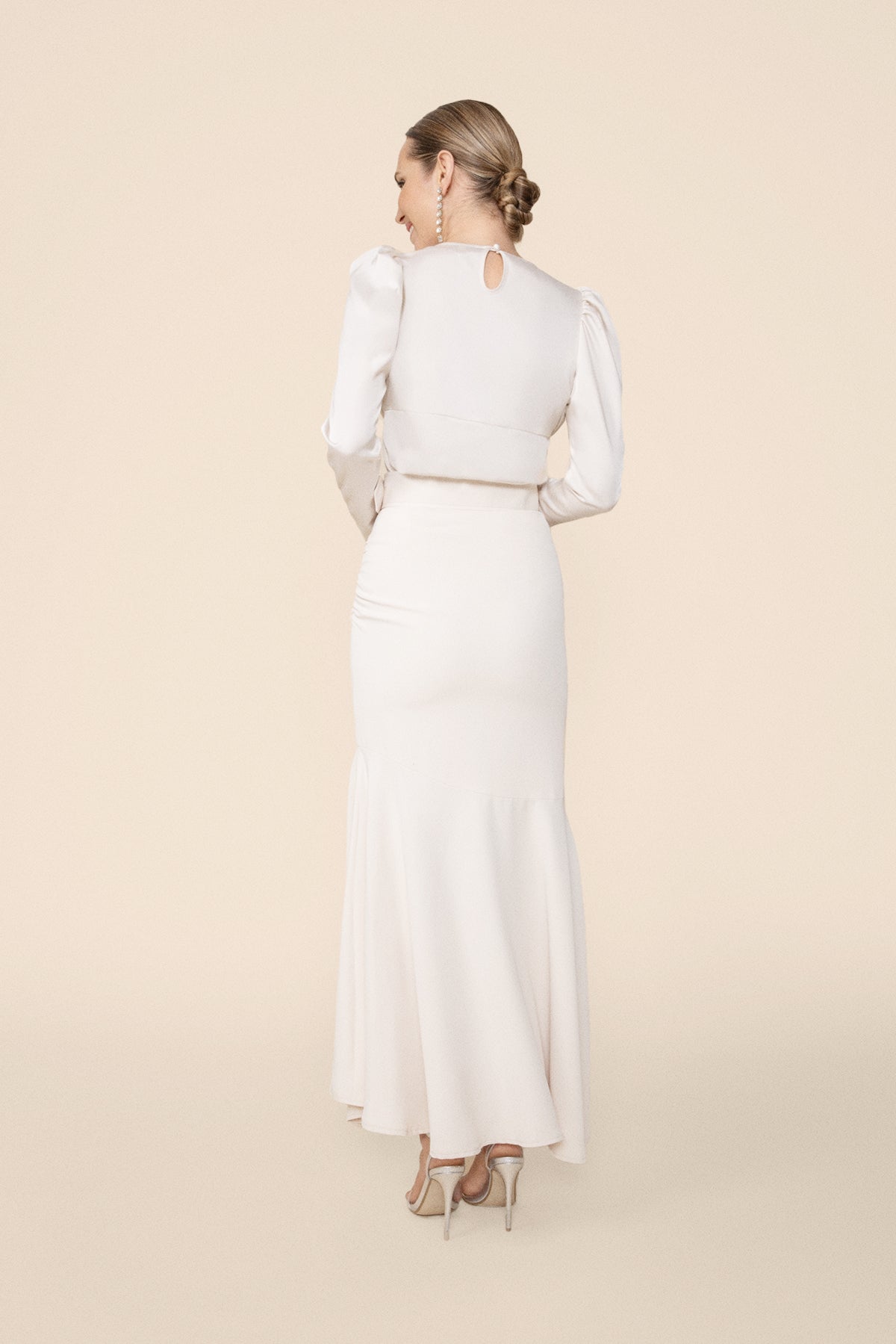 Blusa Top de Novia April · LOVE ·