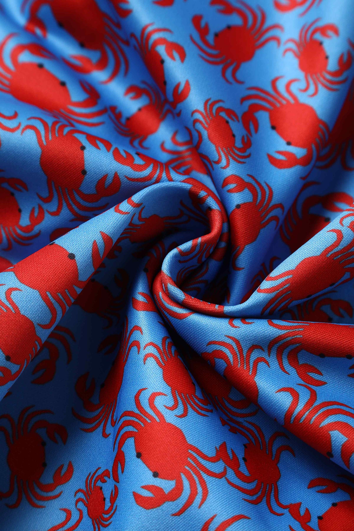 Amanda Crab Print Swing Dress