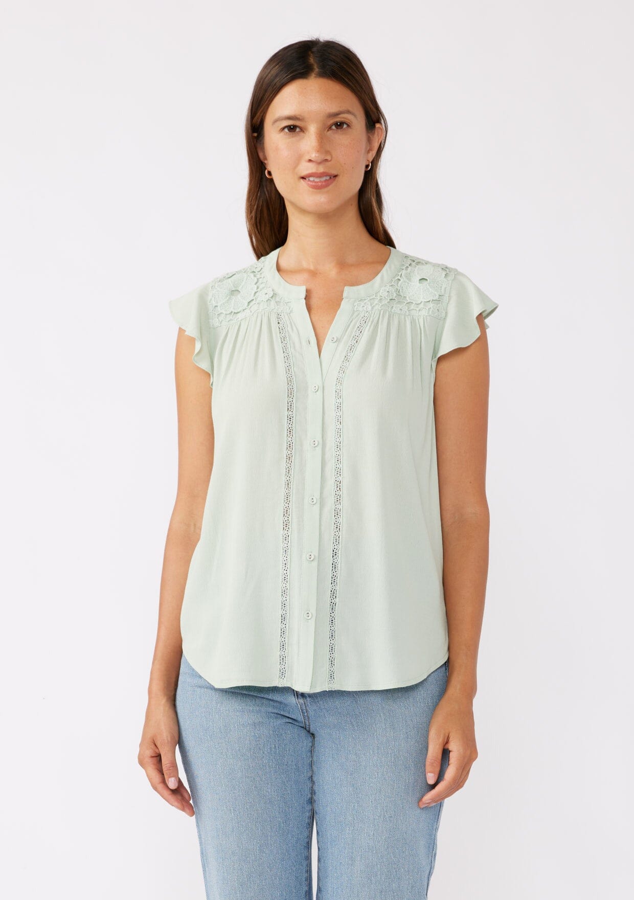 Sage Spirit Lace Top