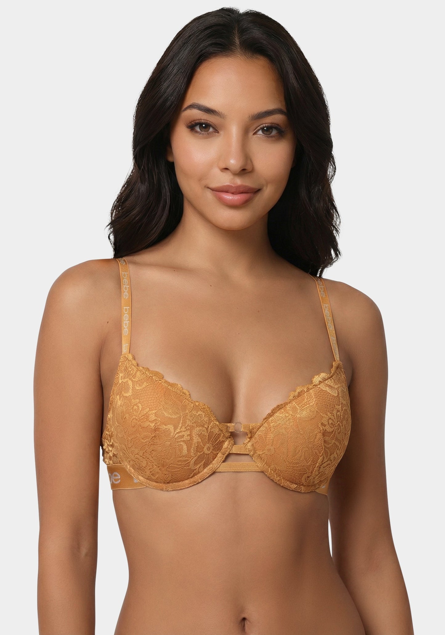 2Pack Push Up Padded Lace Plunge Bras