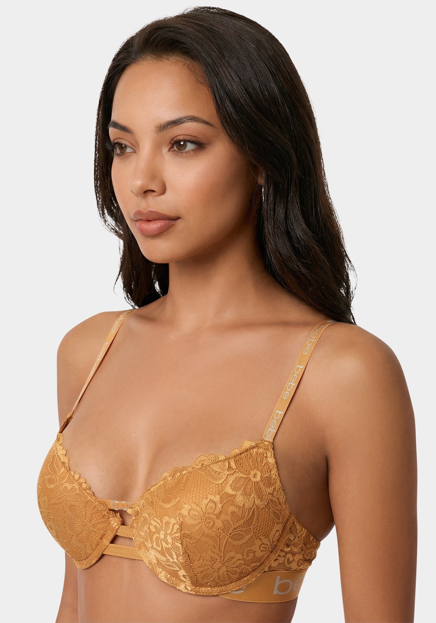 2Pack Push Up Padded Lace Plunge Bras