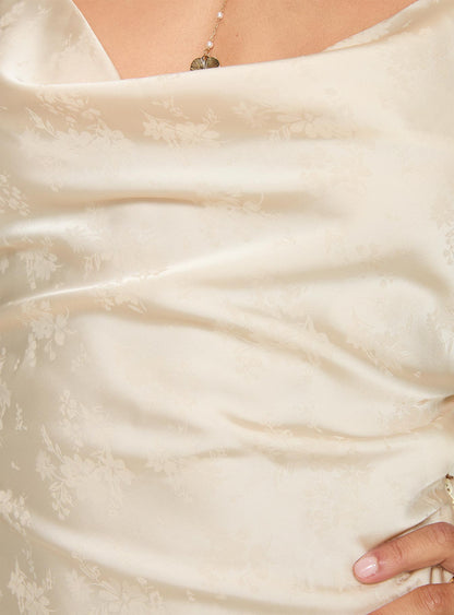 Celena Mini Dress Champagne