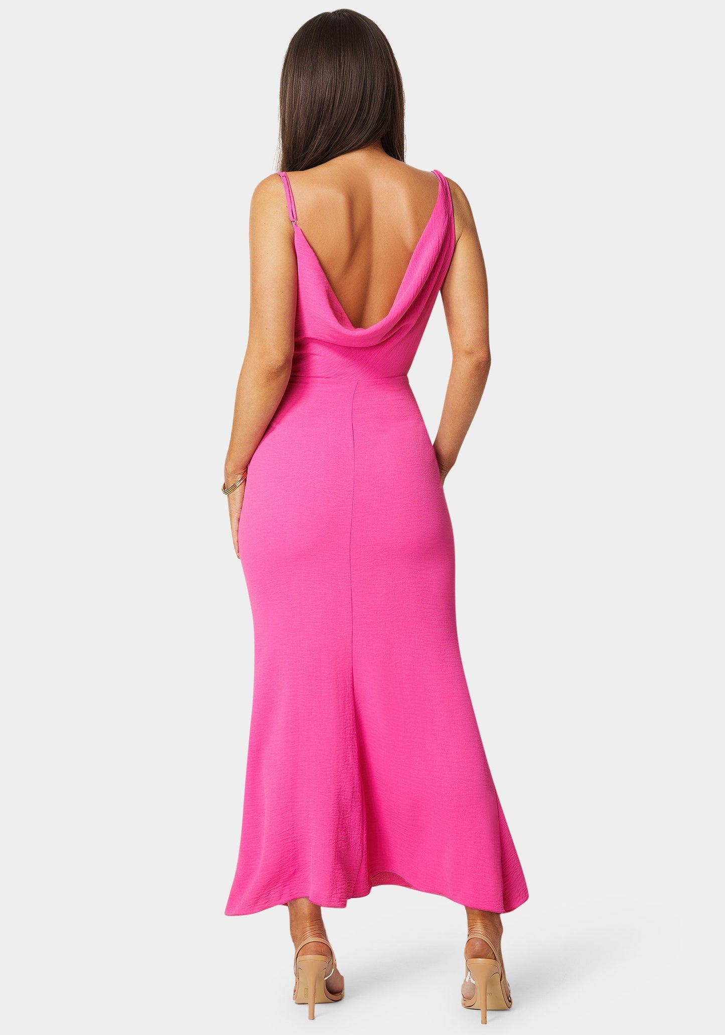 Airflow Cowl Maxi Dress