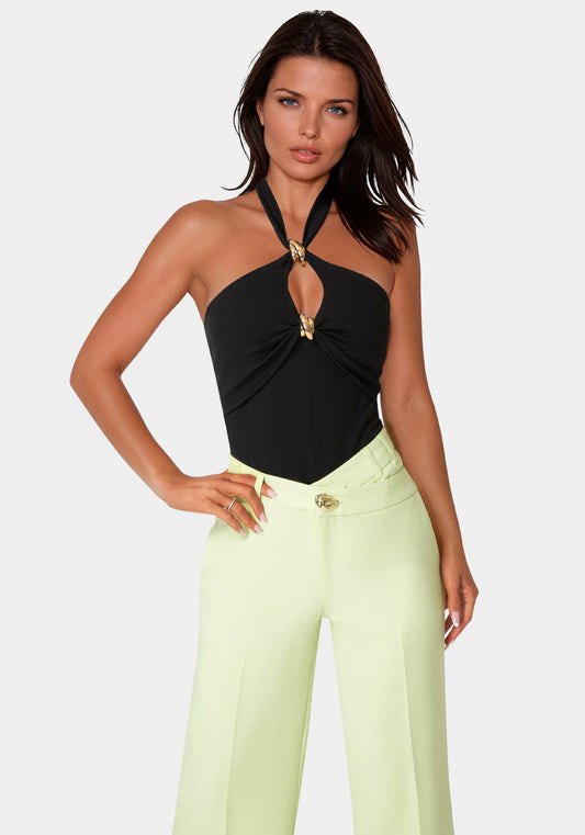 Halter Neck Bodysuit