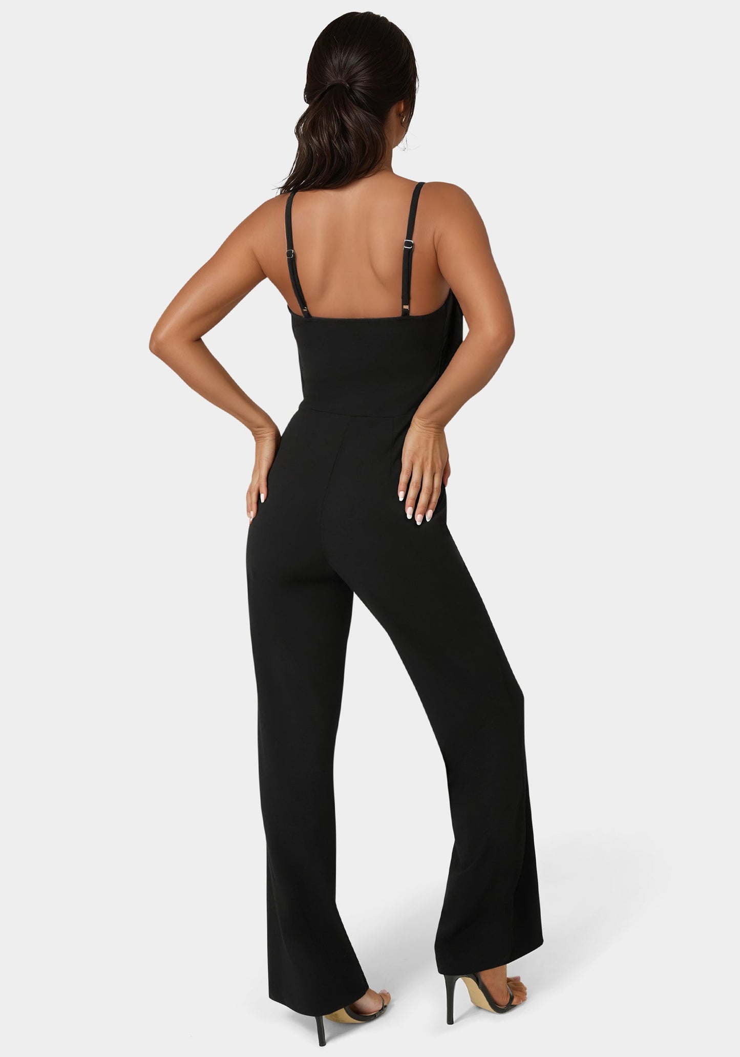 Embellished Flared Leg Jumpsuit