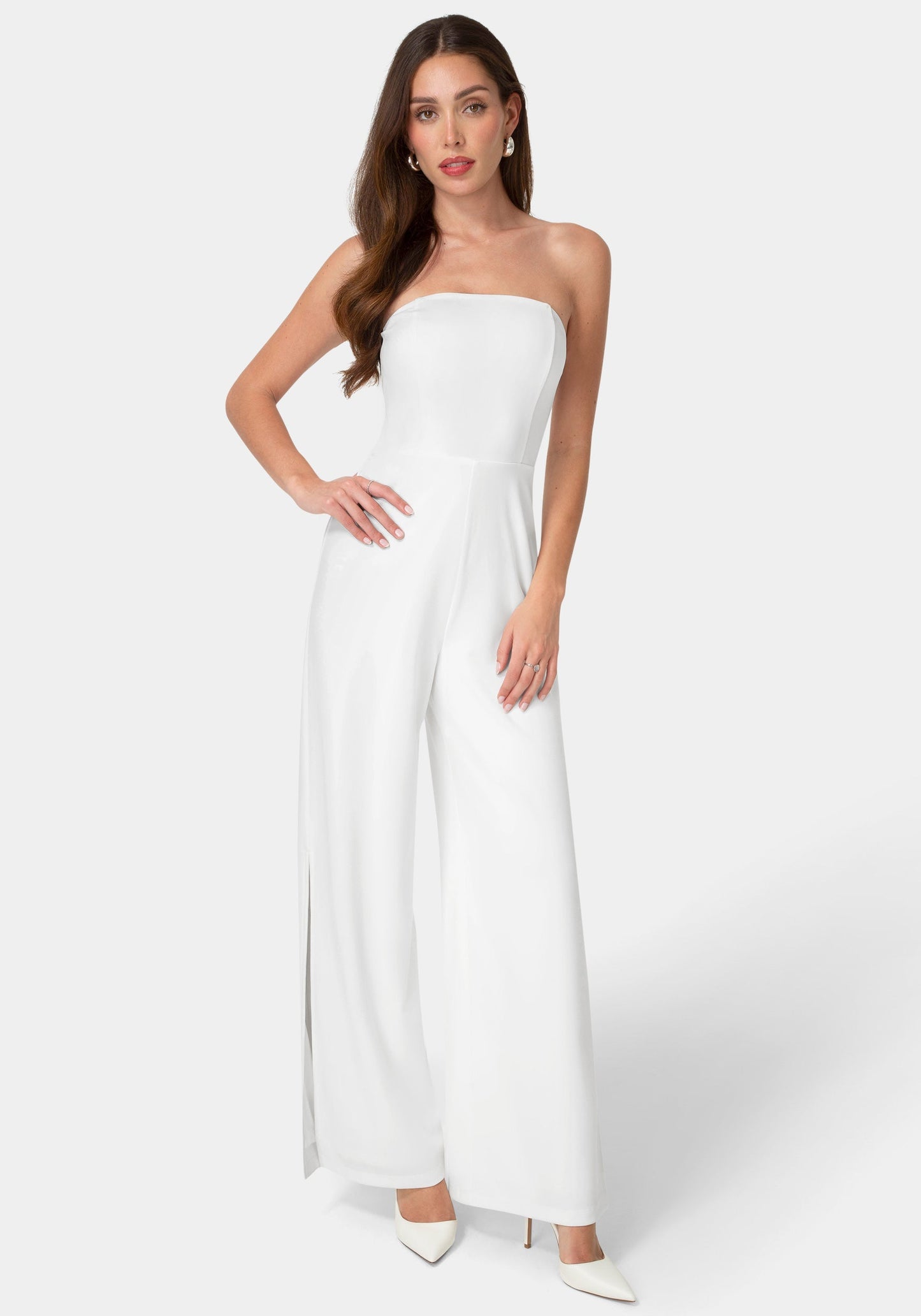 Strapless A-Line Jumpsuit