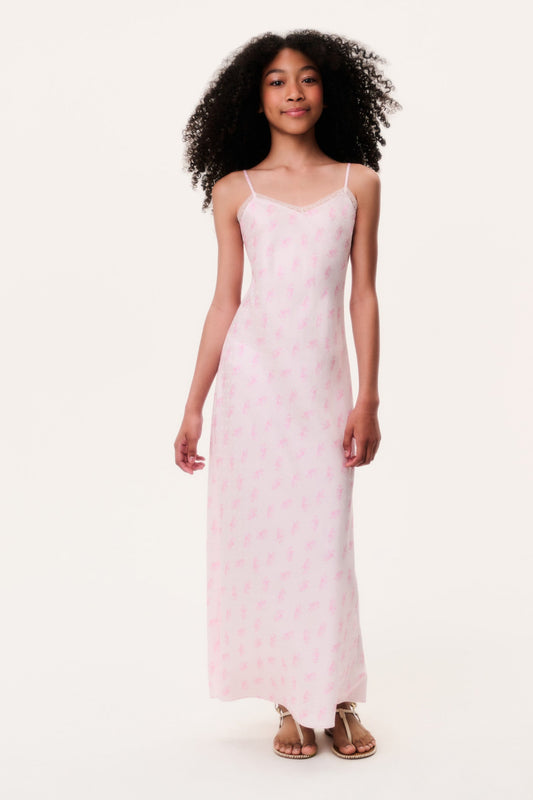 Tween Adelise Silk-Blend Slip Dress