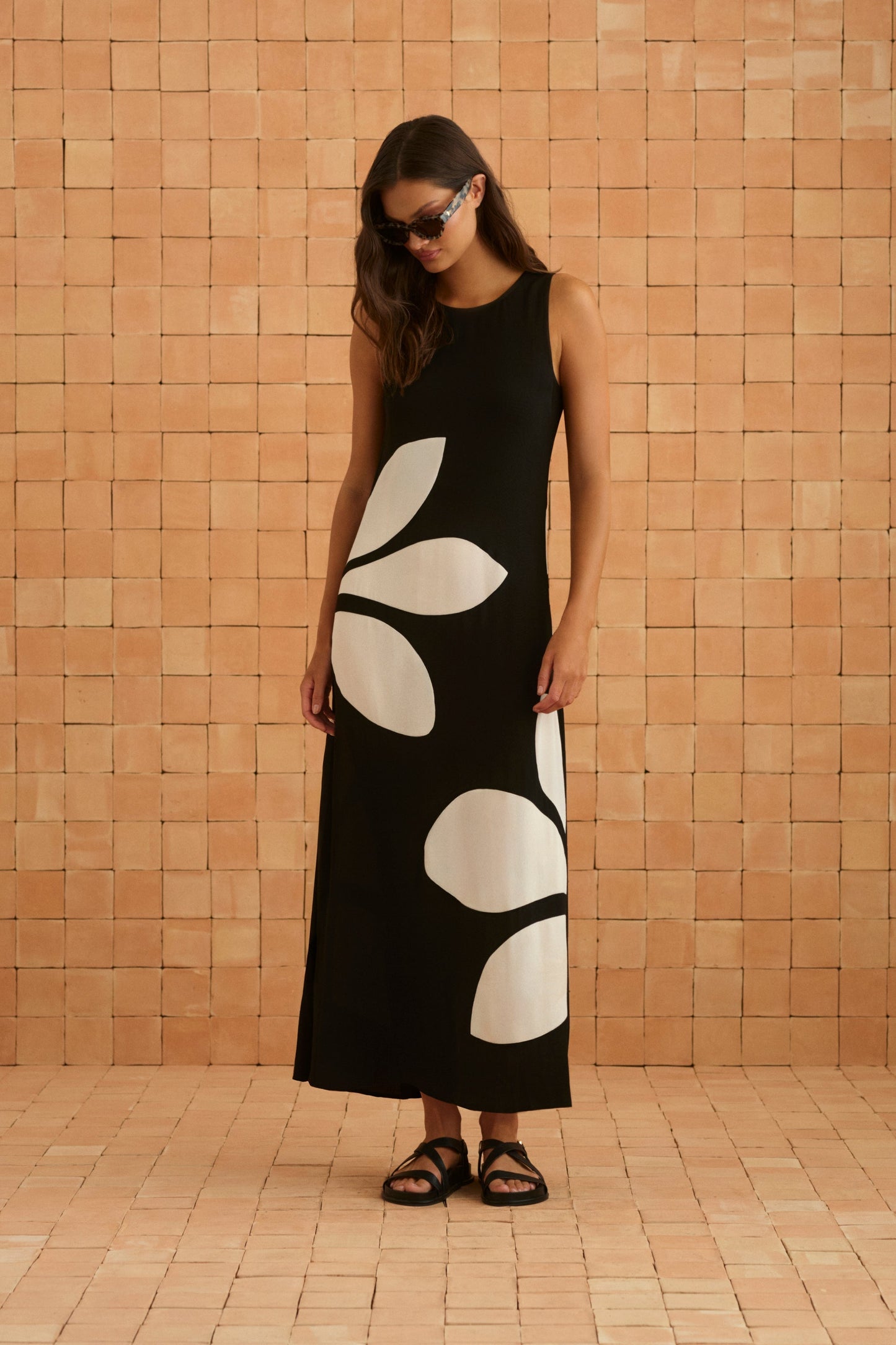 Binnie Dress In Gazamia Blanco