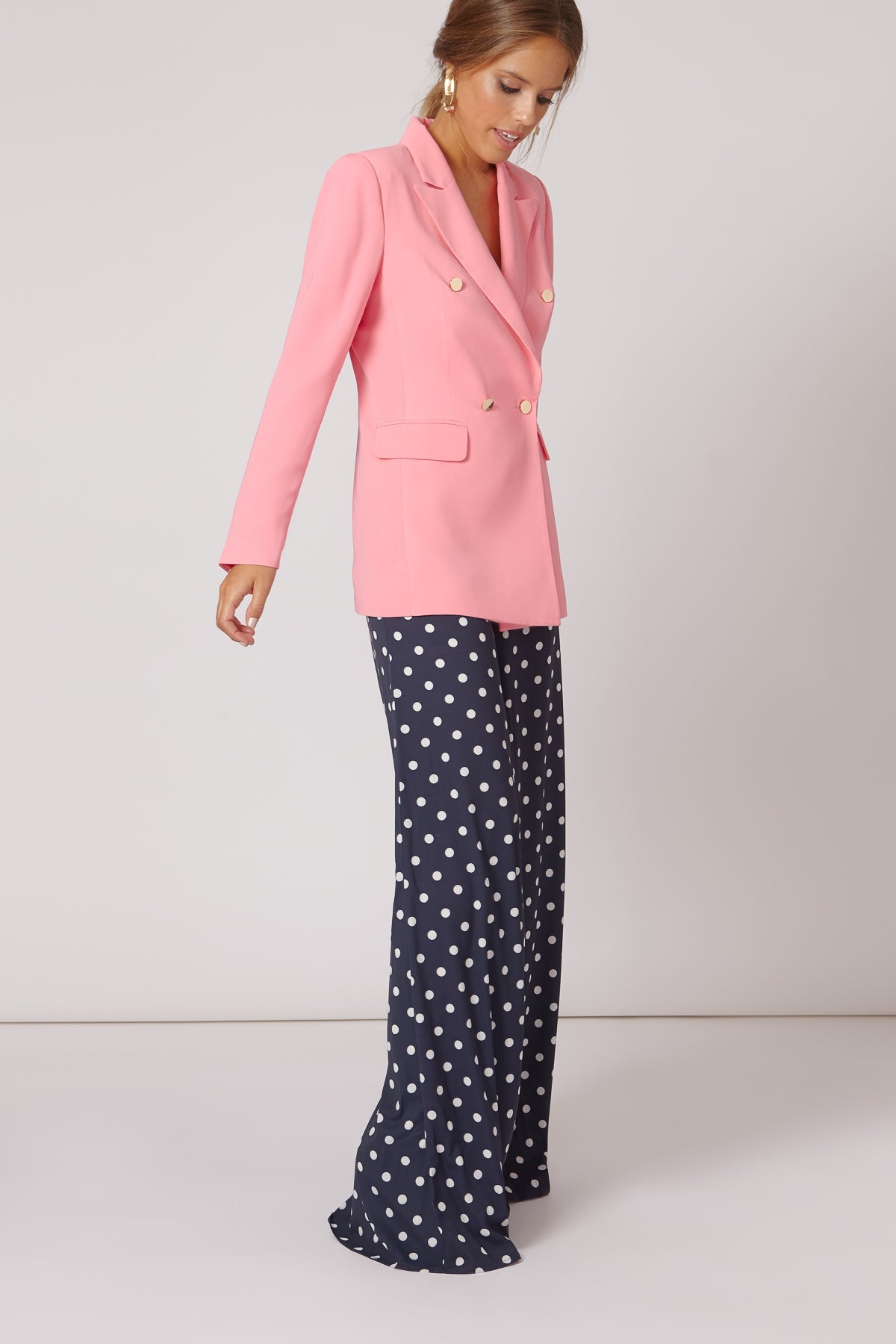 Pantalon Lyn Lunares Marino/B · Iconics ·