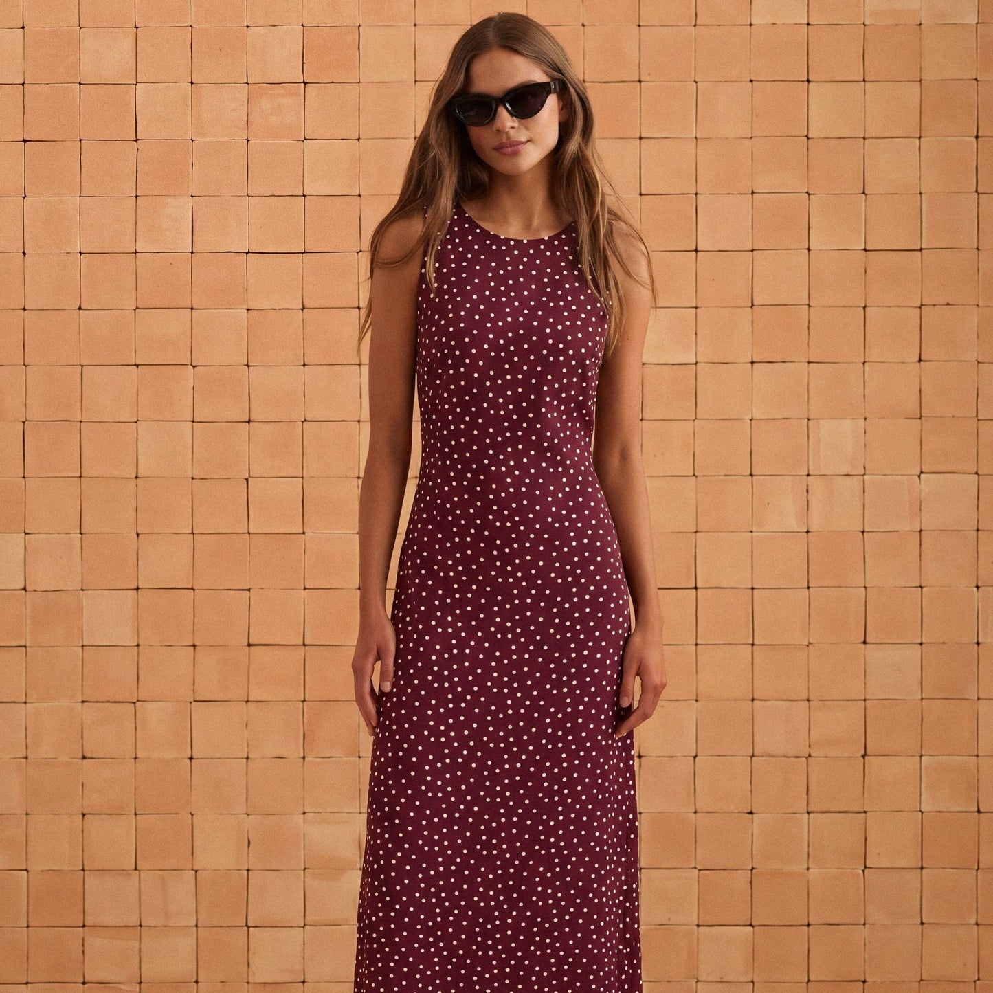 Candy Midi Dress In Dusty
