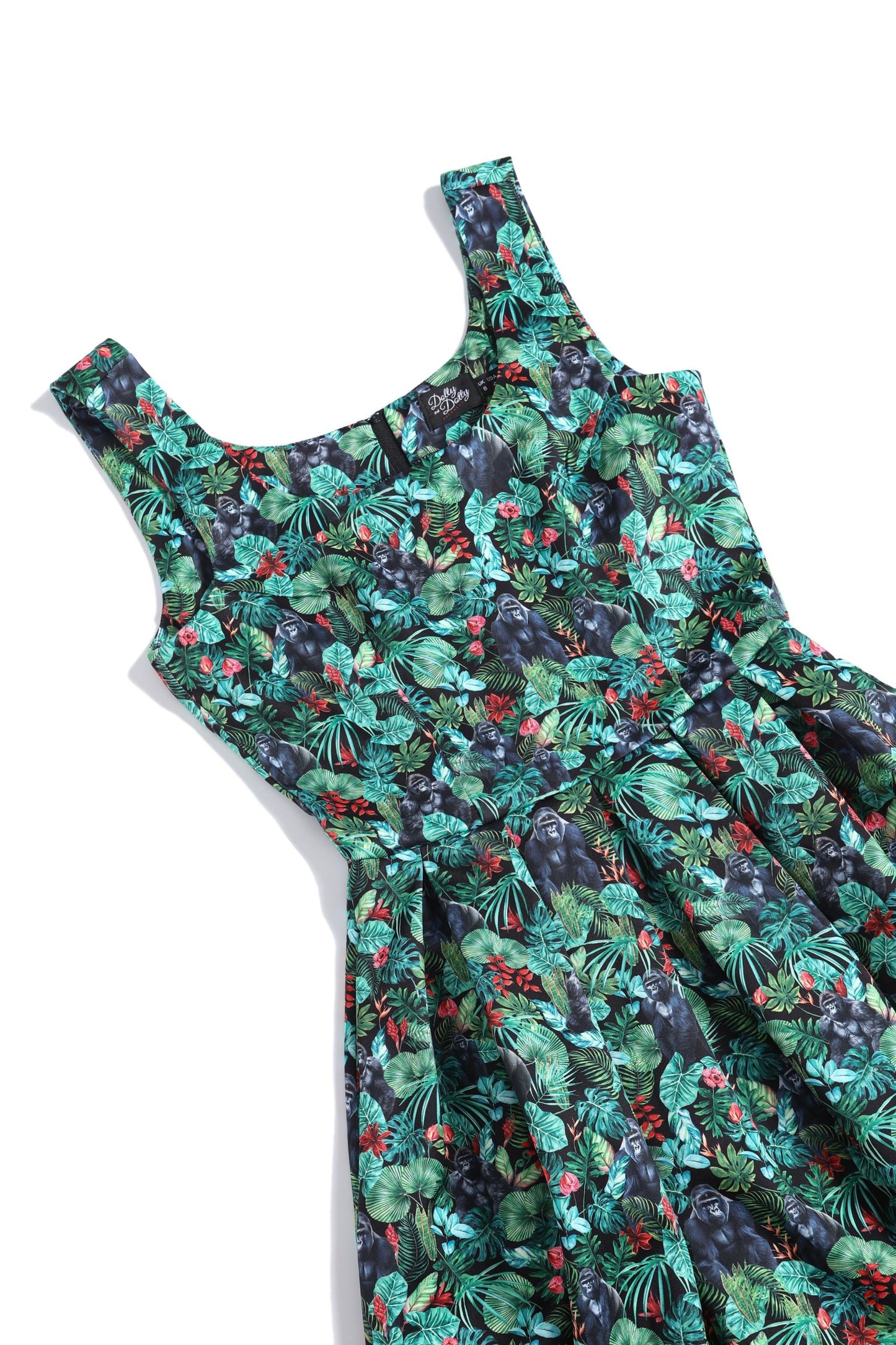 Amanda Gorilla Forest Swing Dress
