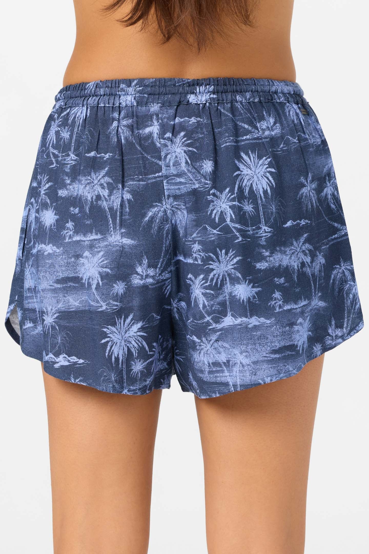 Millie Tropical Scene Beach Shorts