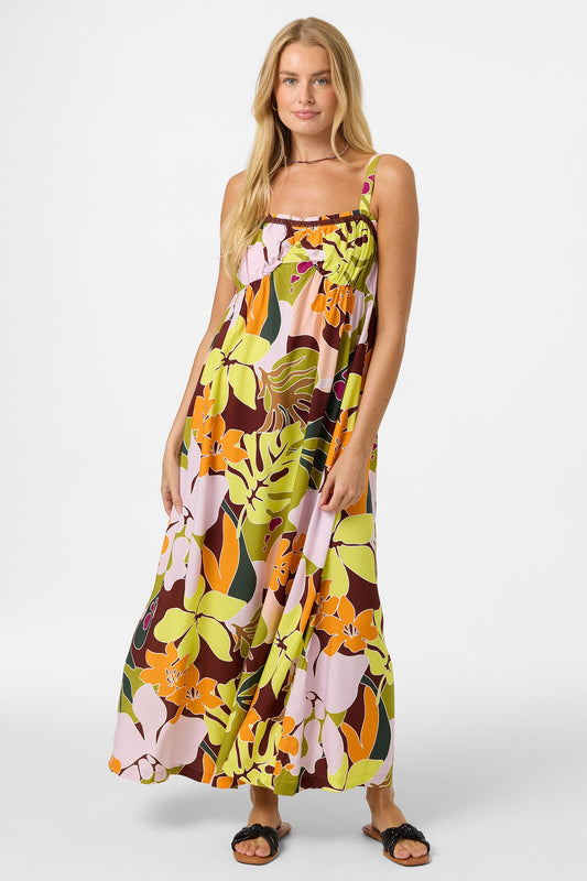 Natasha Tropical Maxi Dress