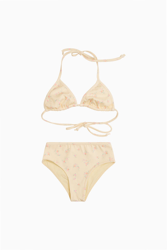 Little Girls Ditsy Floral Finnie Bikini