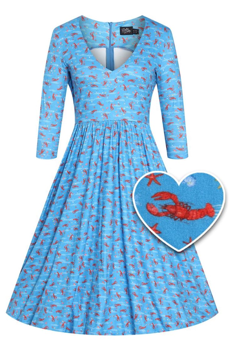 Billie Blue Lobster Dress