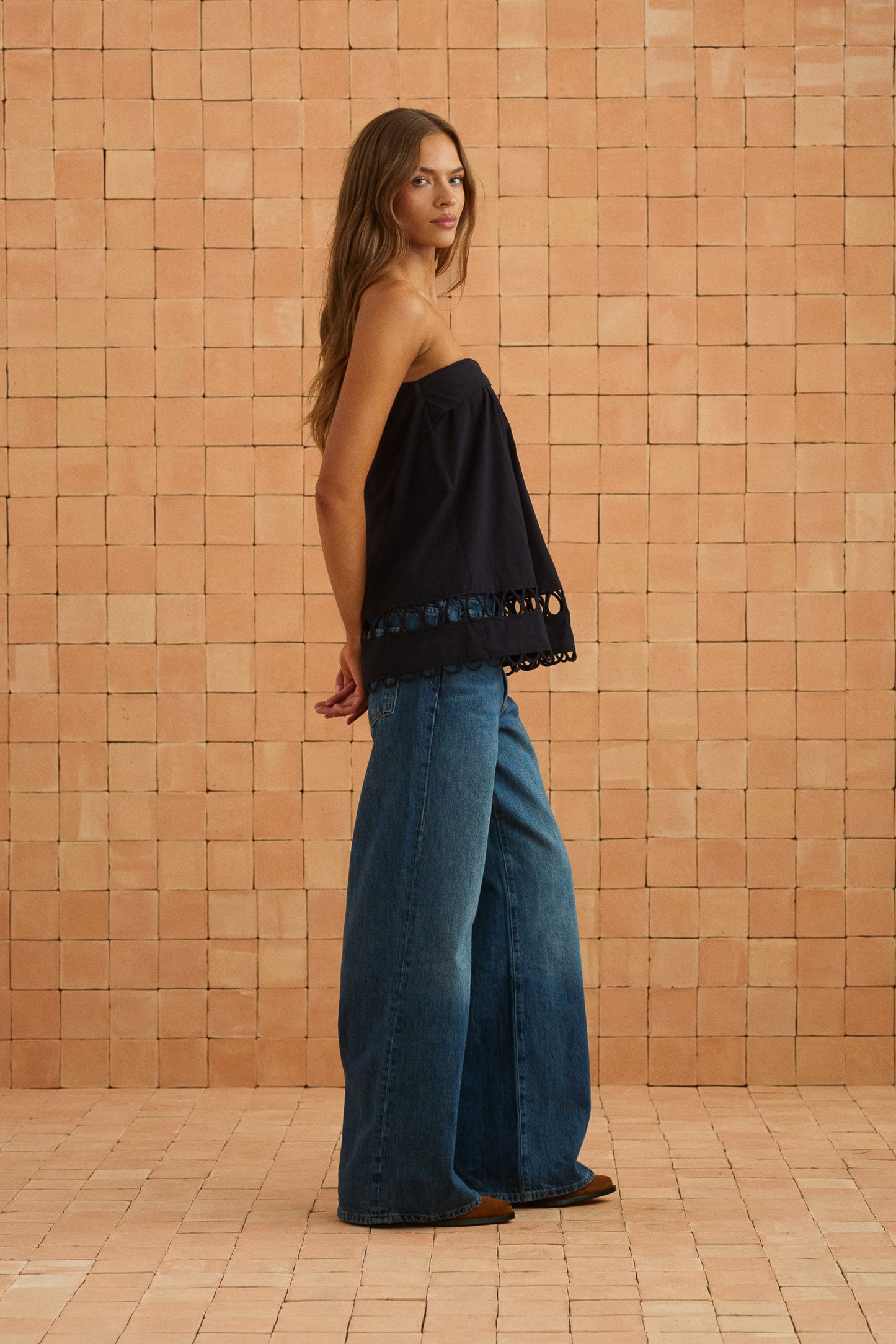 Bobbie Jeans In Dark Denim