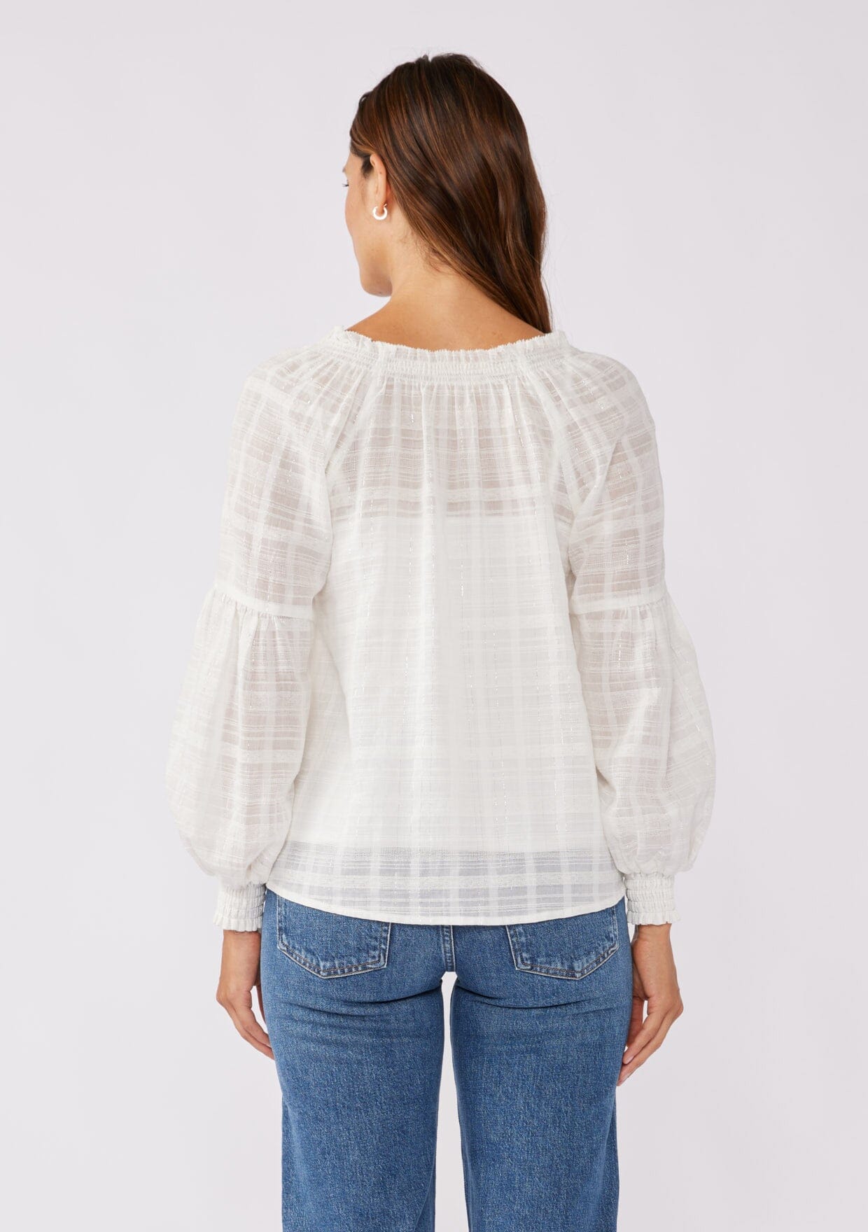 Moonlit Peasant Top