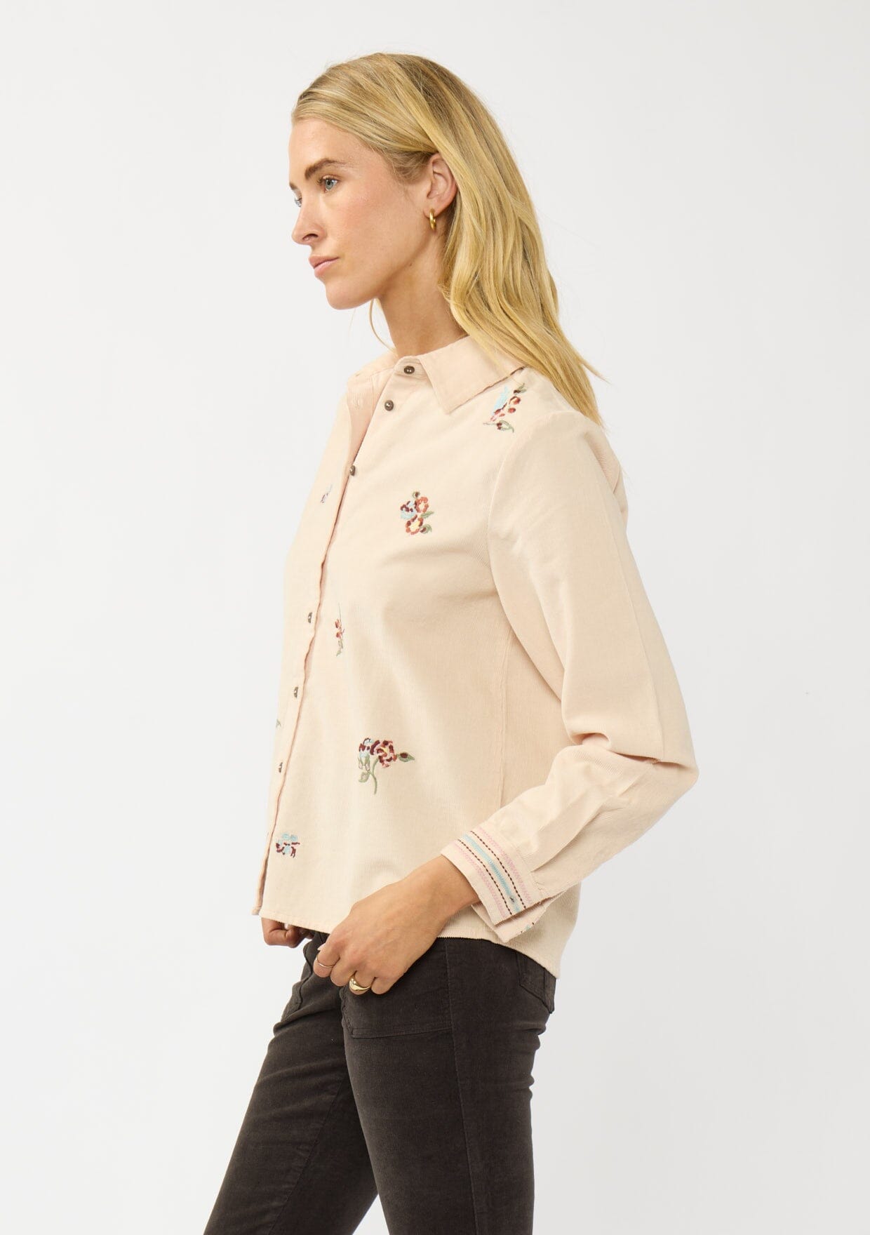 Rider Rose Corduroy Shirt