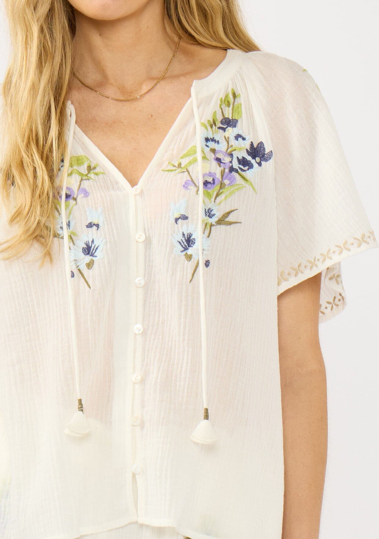 Haven Embroidered Top