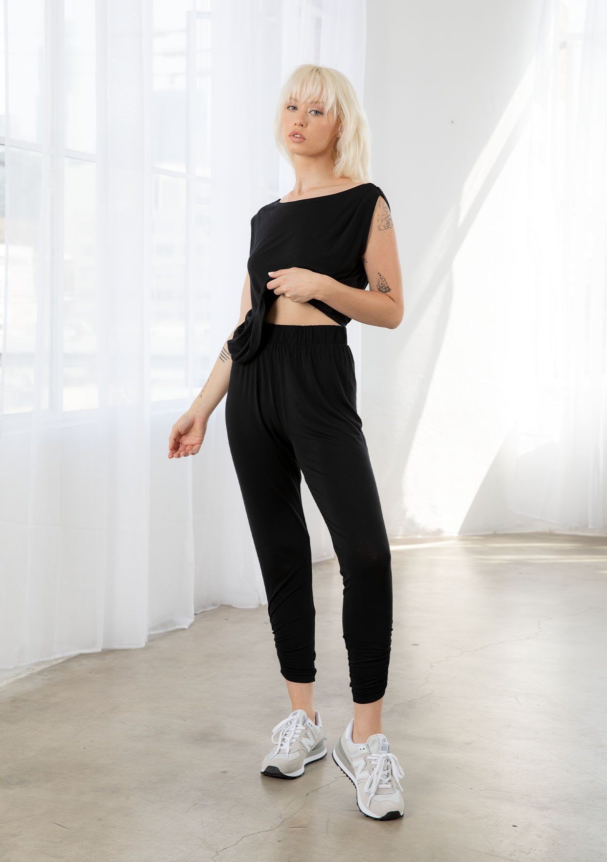Retreat Side Ruched Pants