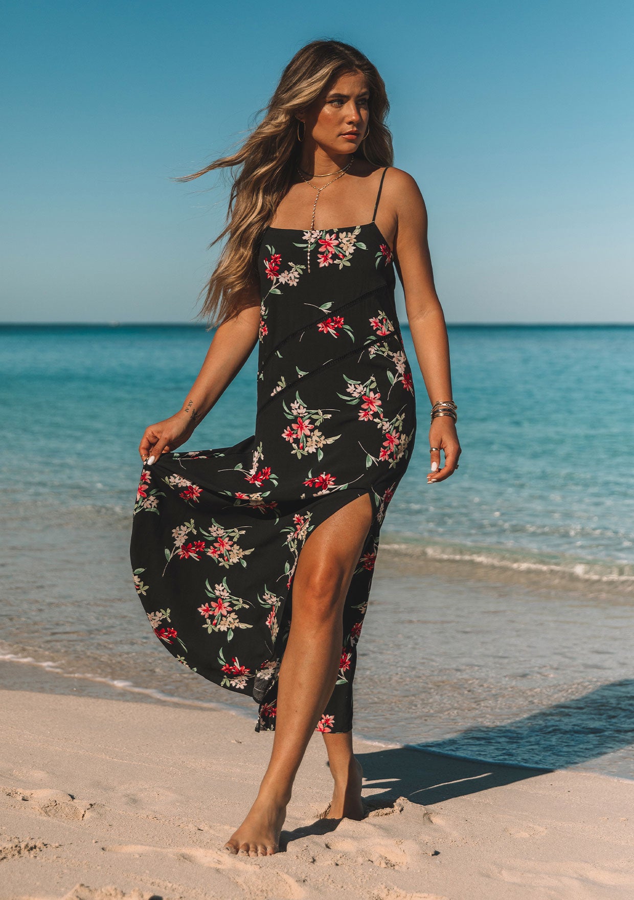 Maddox Floral Maxi Dress