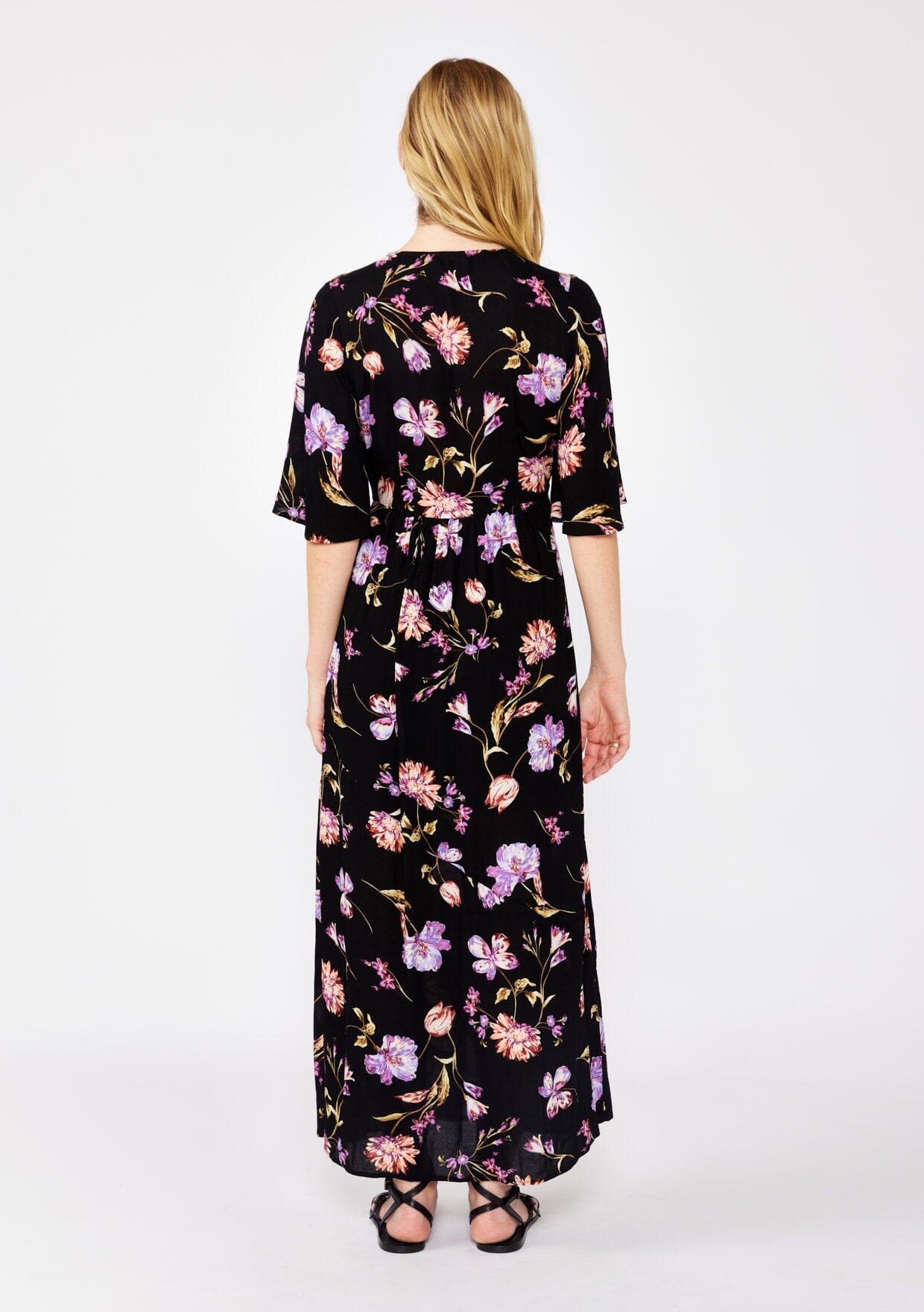 Midnight Garden Maxi Dress