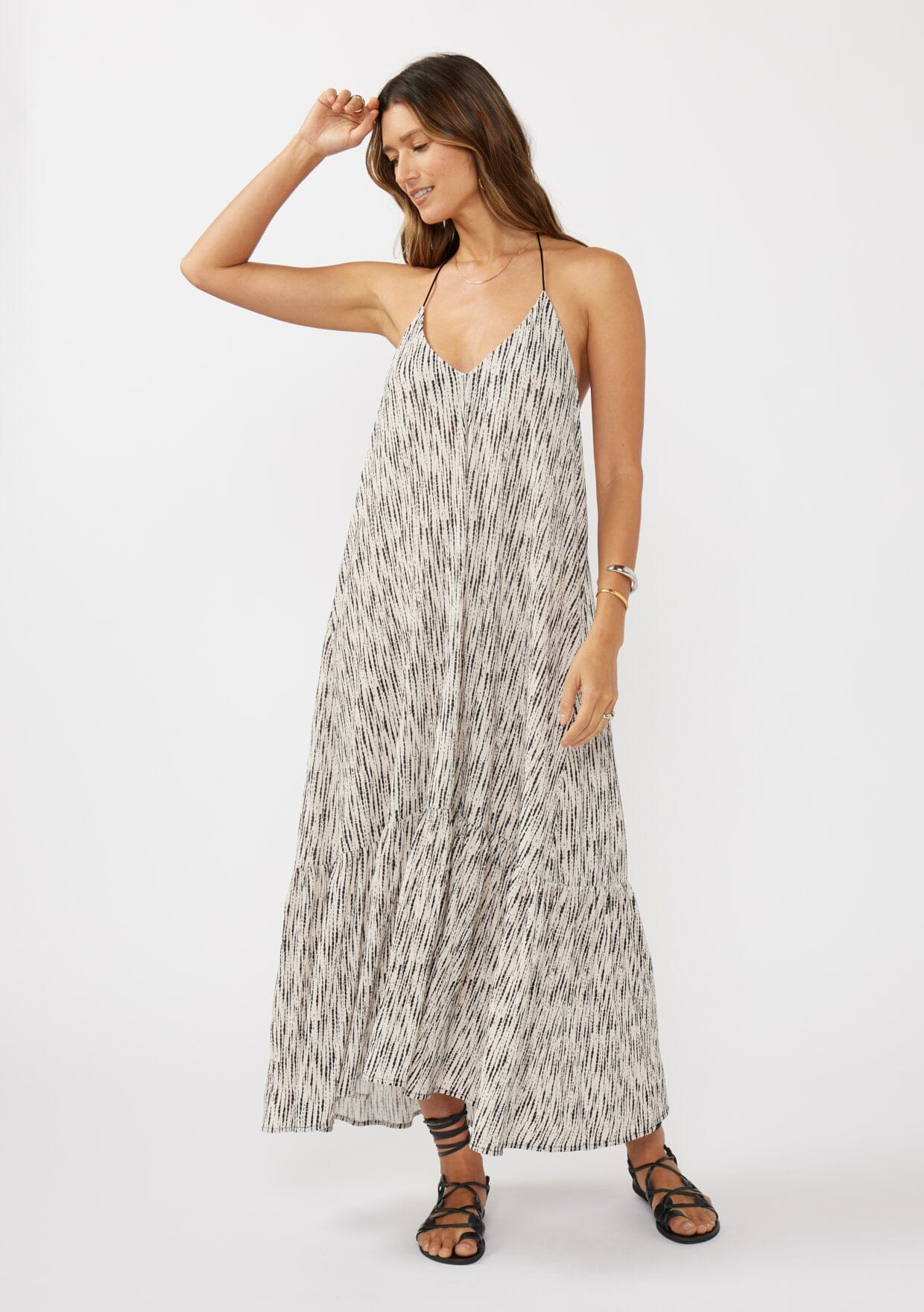 Mindy Backless Maxi Dress
