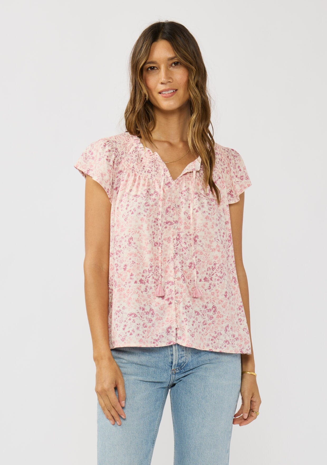 Goldie Flutter Sleeve Top