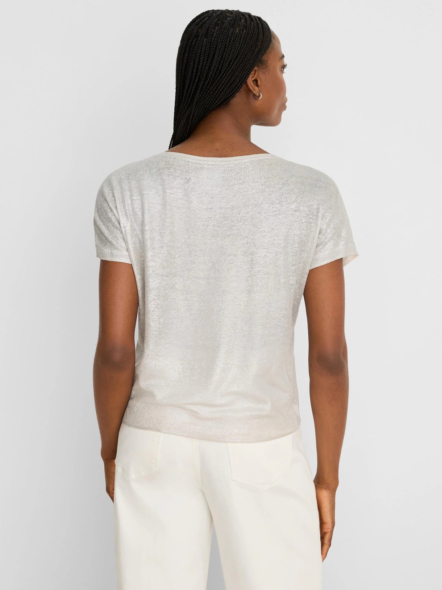 Glazed Featherknit Sweater