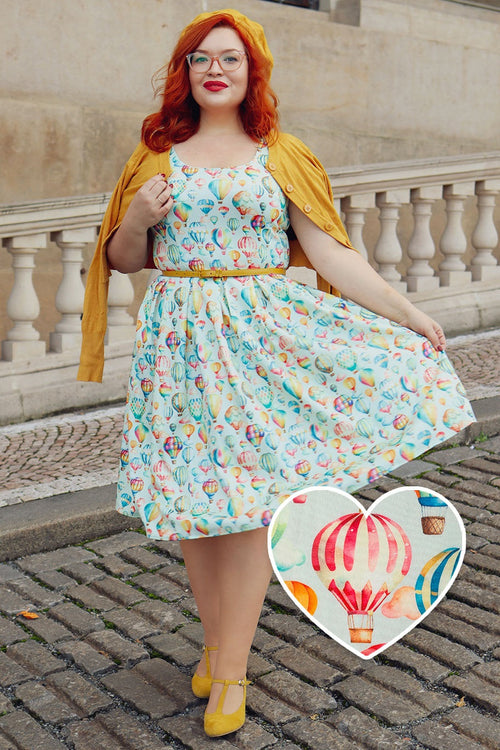 Amanda Hot Air Balloon Festival Swing Dress