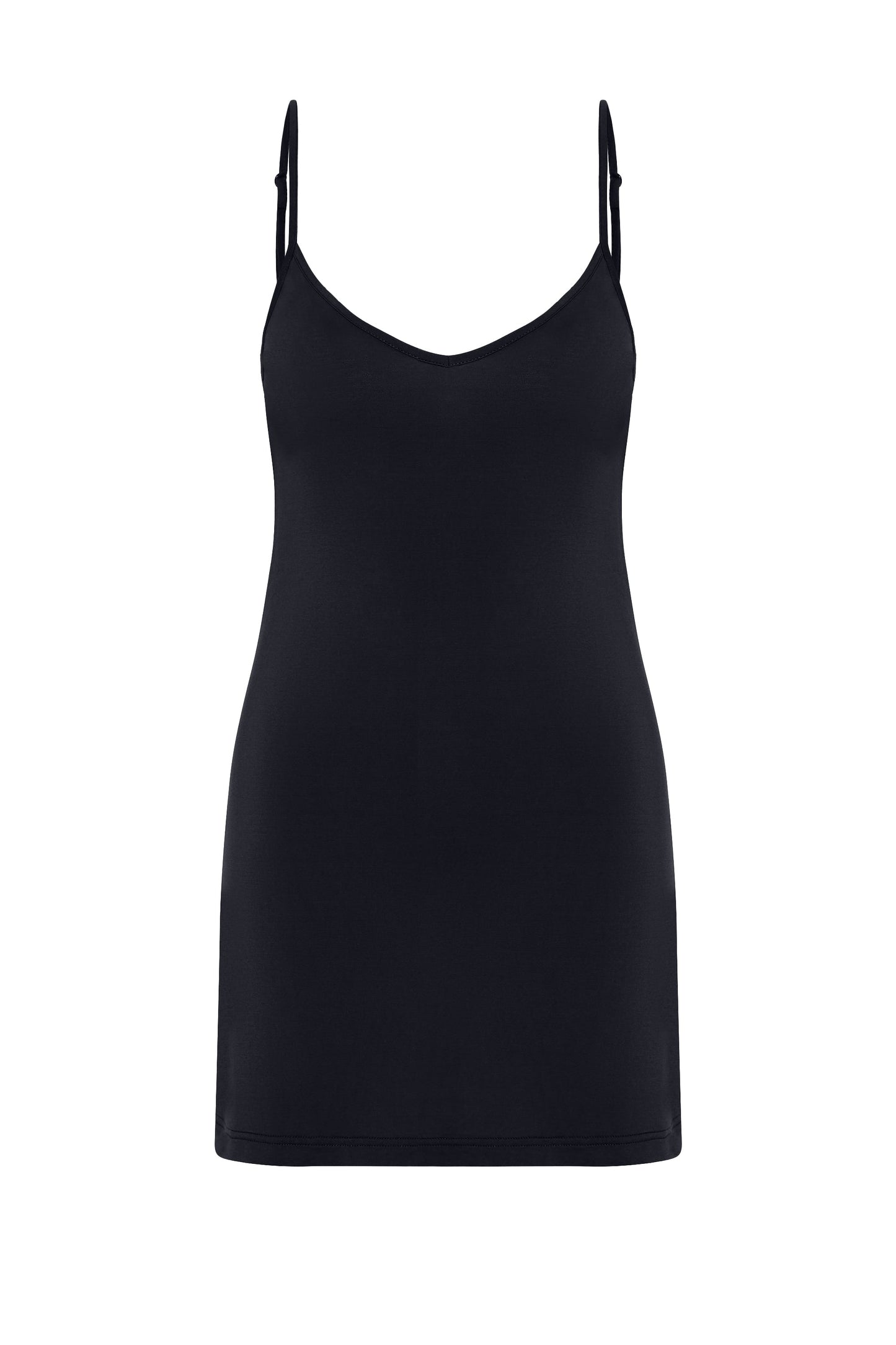 Naia Jersey Slip In Black