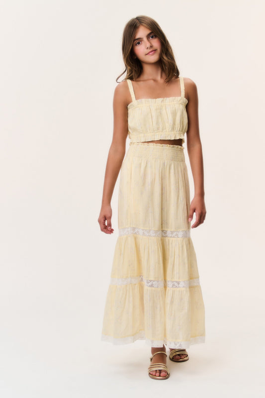 Tween Ditsy Floral Olyndra Skirt
