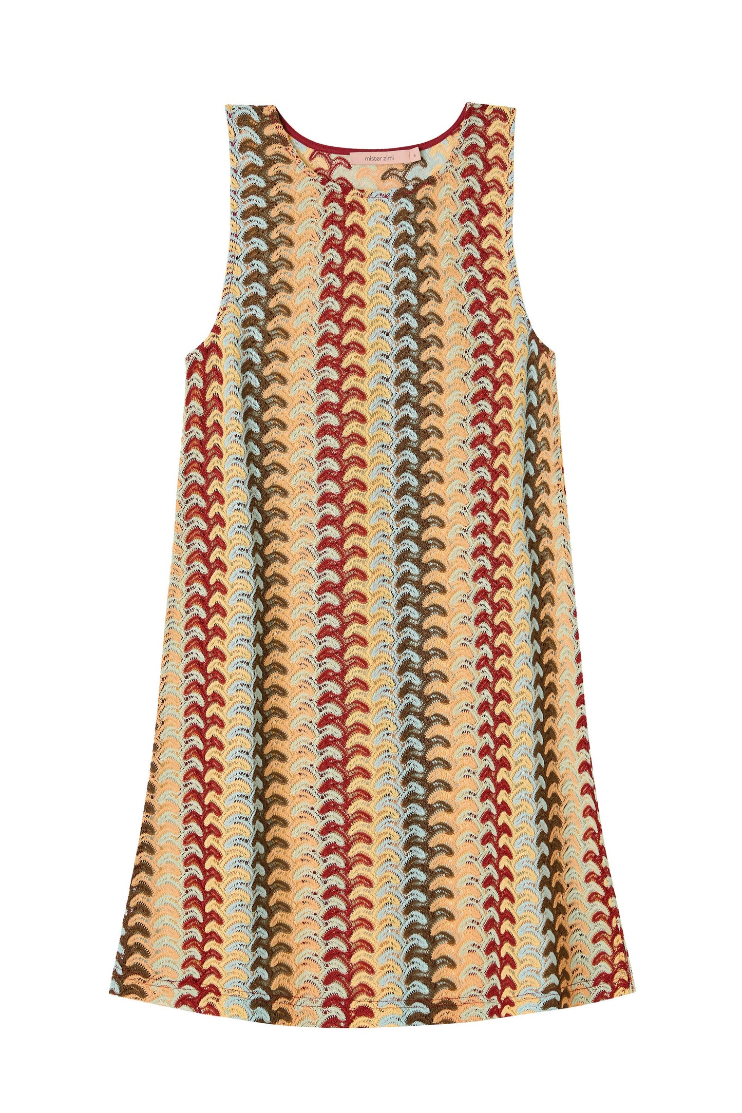 Poolside Mini Dress In Cabana