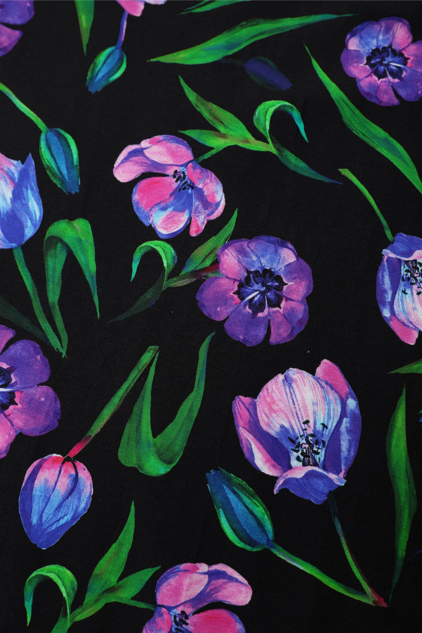 Lily Black Tulip Off Shoulder Dress