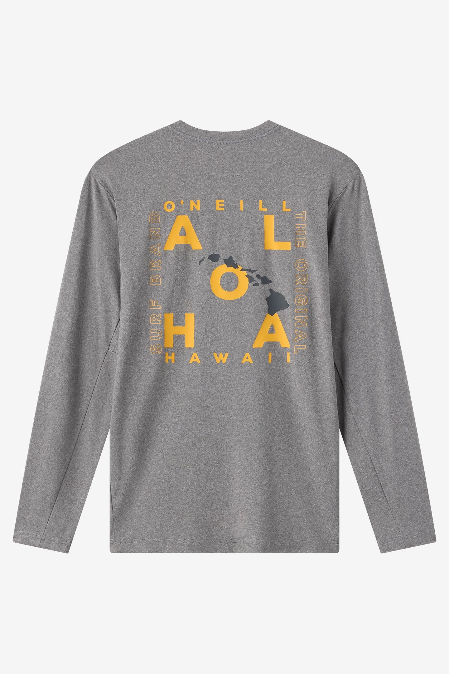 Hawaii Layout UPF Long Sleeve Standard Fit Tee