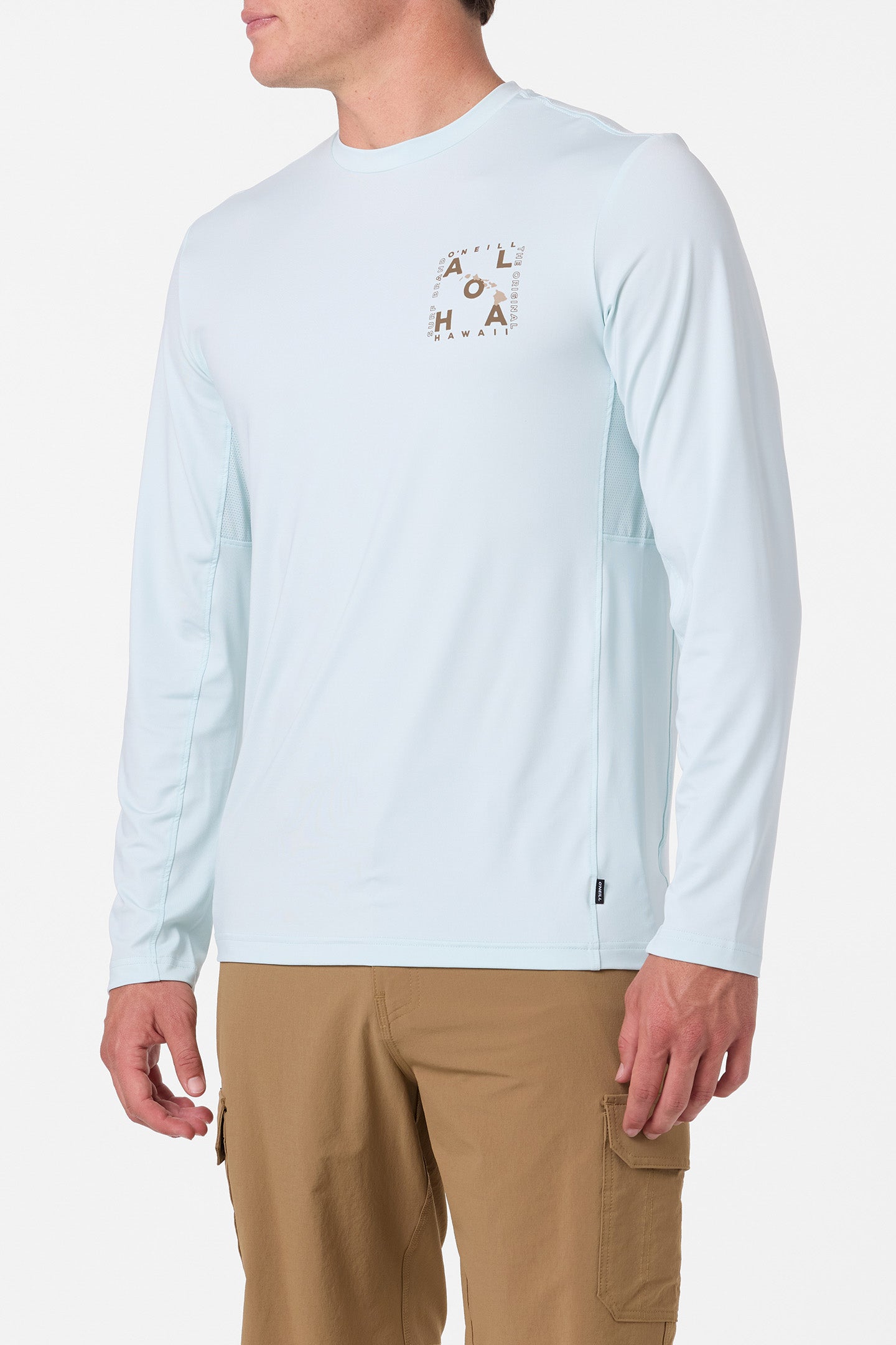 Hawaii Layout UPF Long Sleeve Shirt