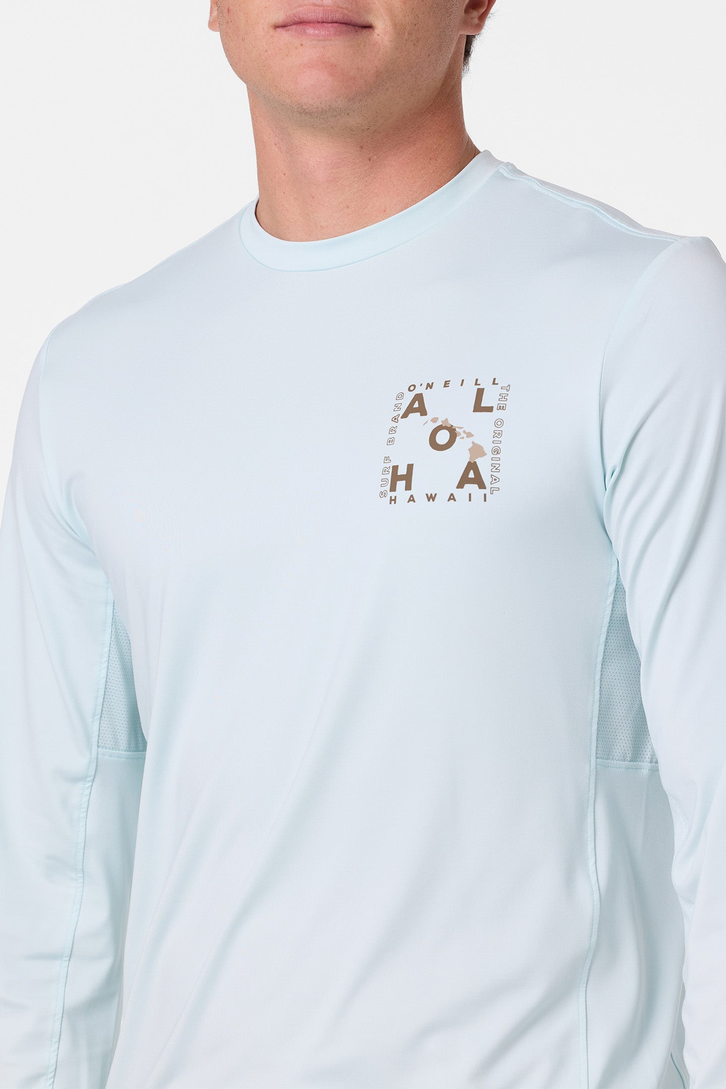 Hawaii Layout UPF Long Sleeve Shirt