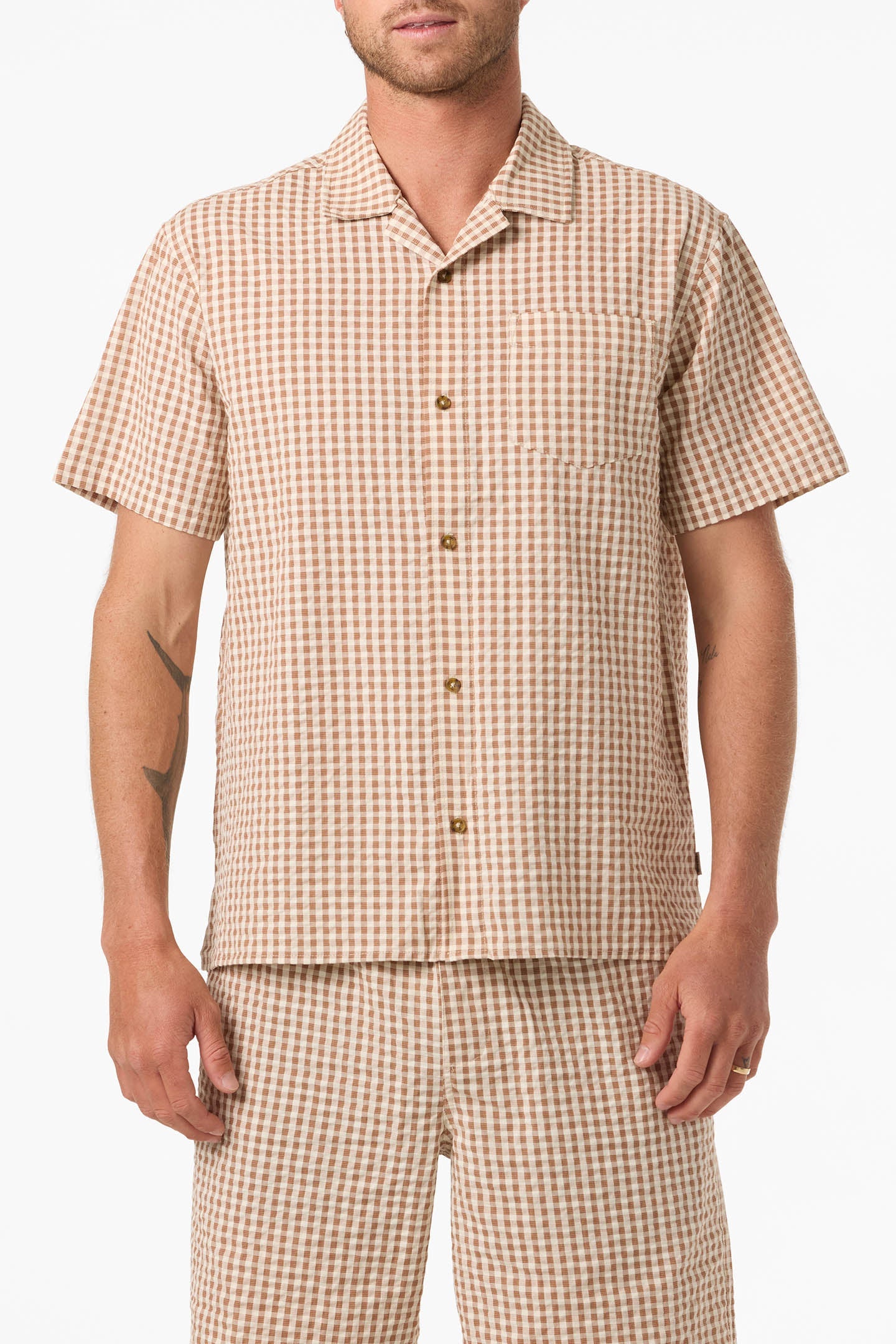 O'Riginals Seersucker Plaid Shirt