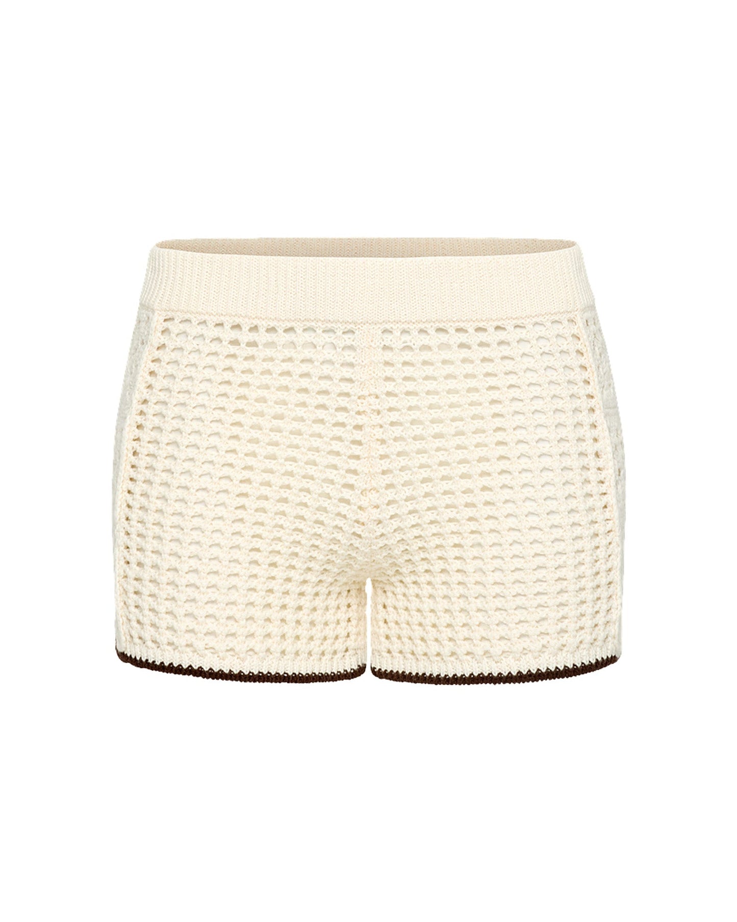 x The Salty Blonde Scout Short - Cream-Espresso