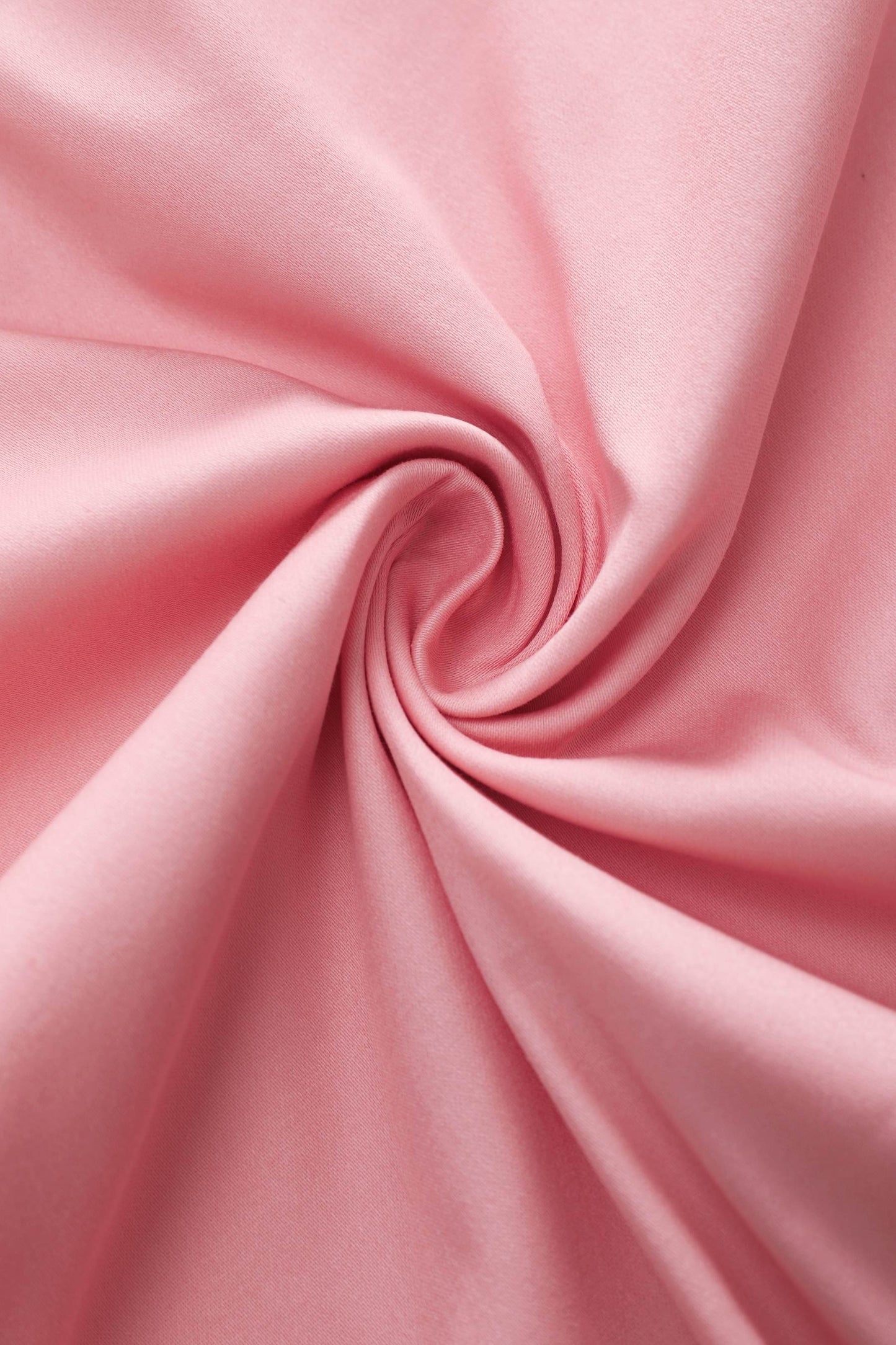 Darlene Light Pink Roll Collar Circle Dress