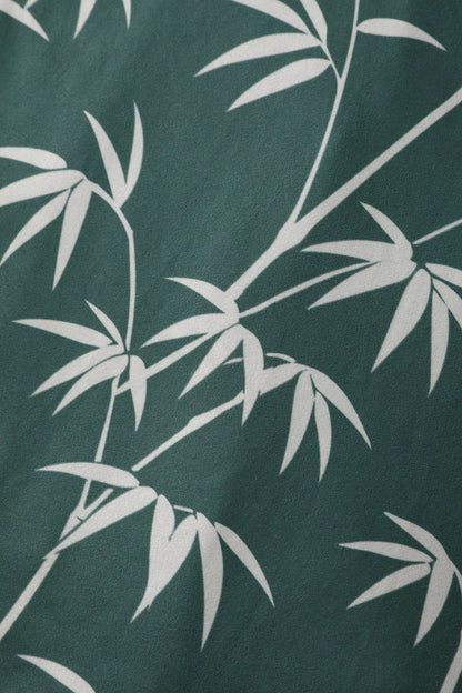 Matilda Bamboo Wrap Dress in Green