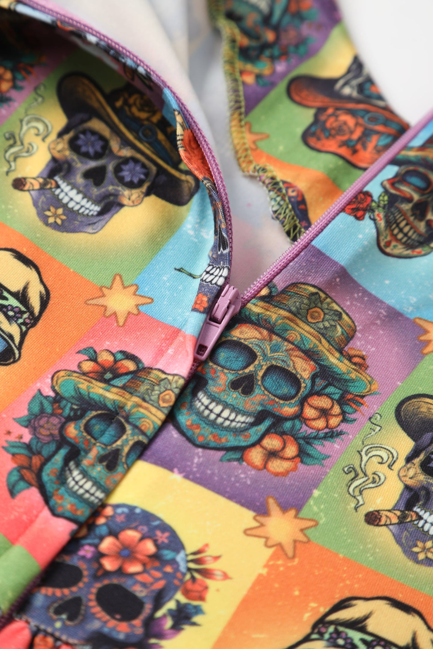 Billie Day Of The Dead Long Sleeved Dress