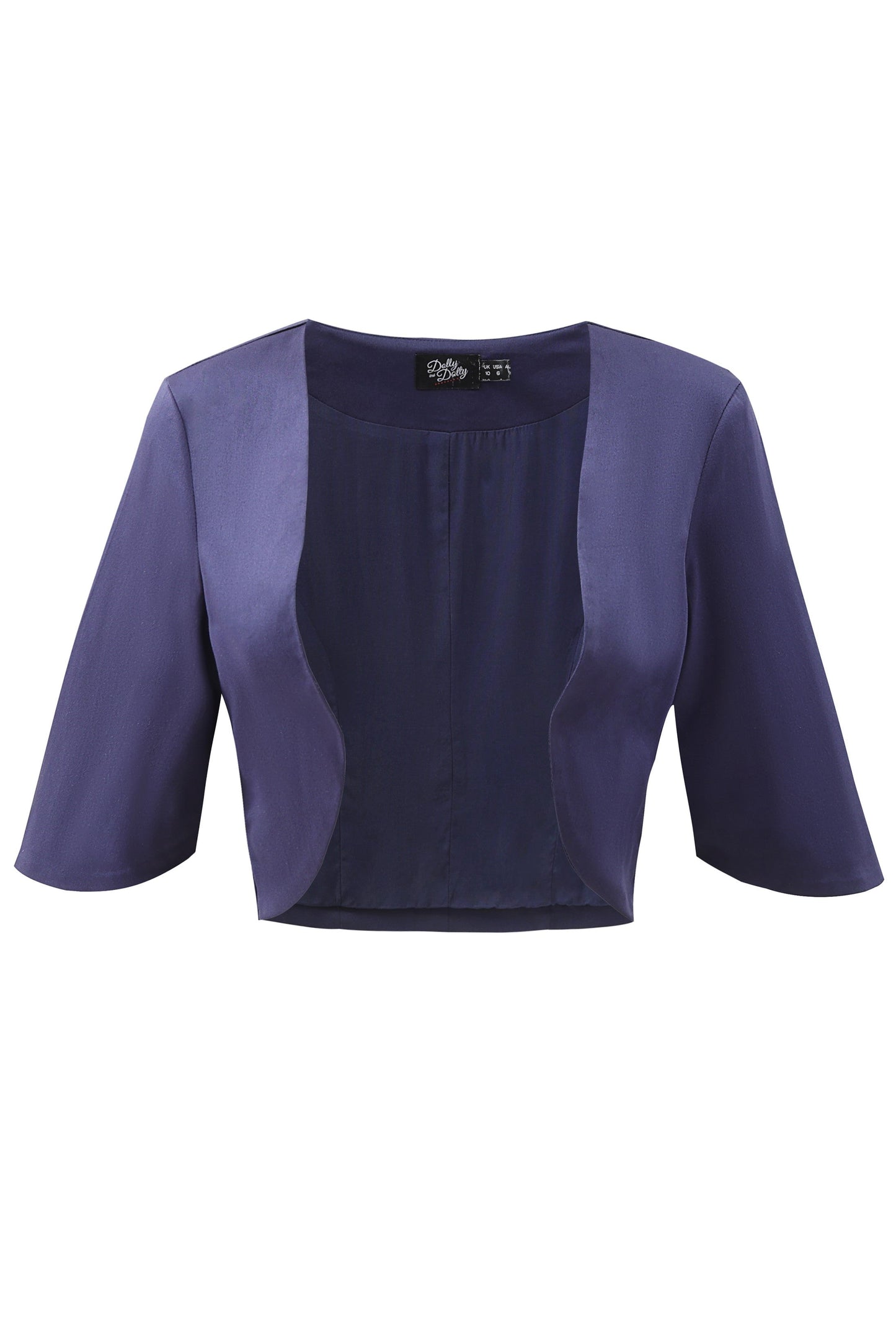 Lisette Navy Blue Bolero Jacket