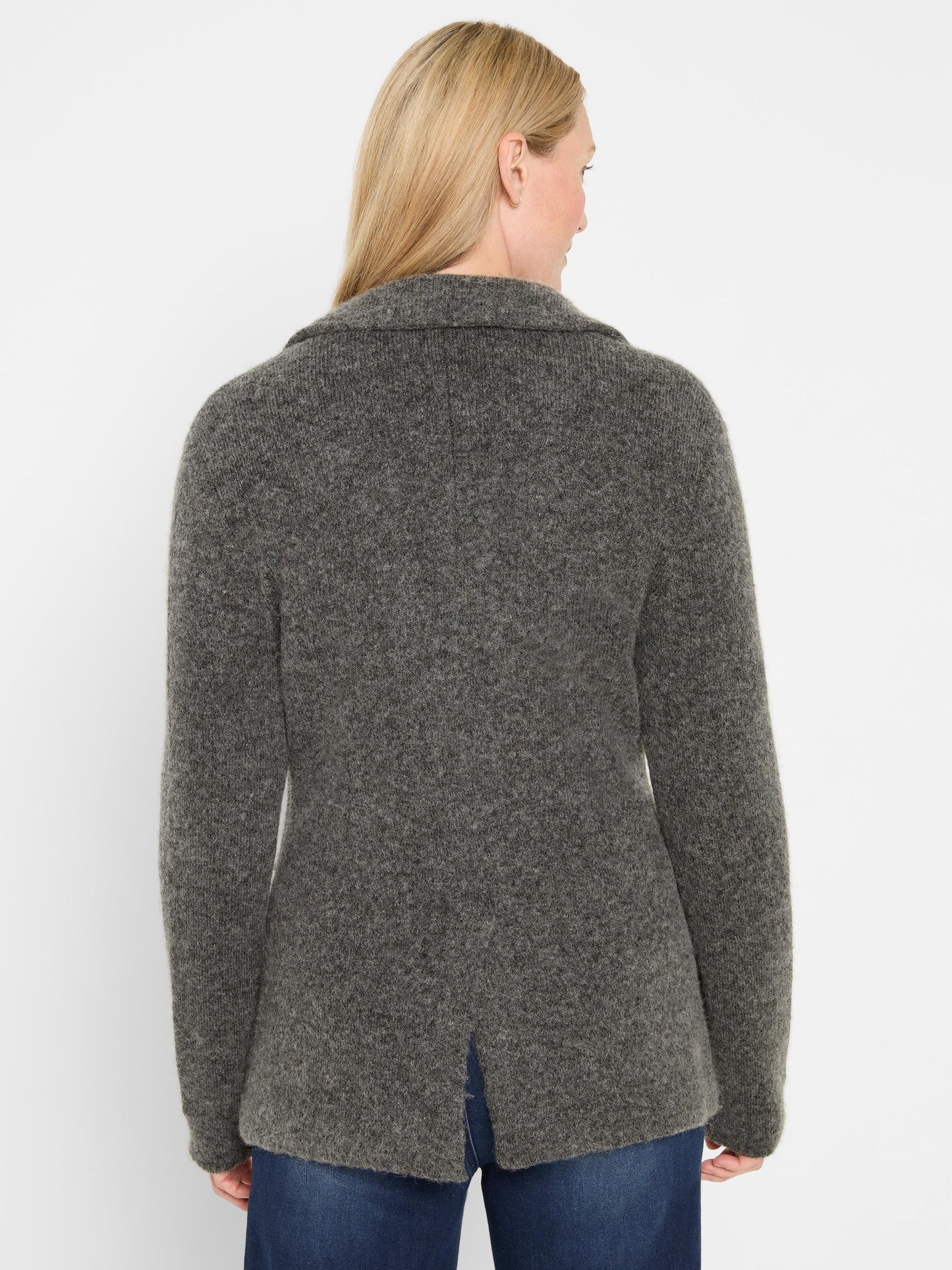 Brushed Doubleknit Blazer