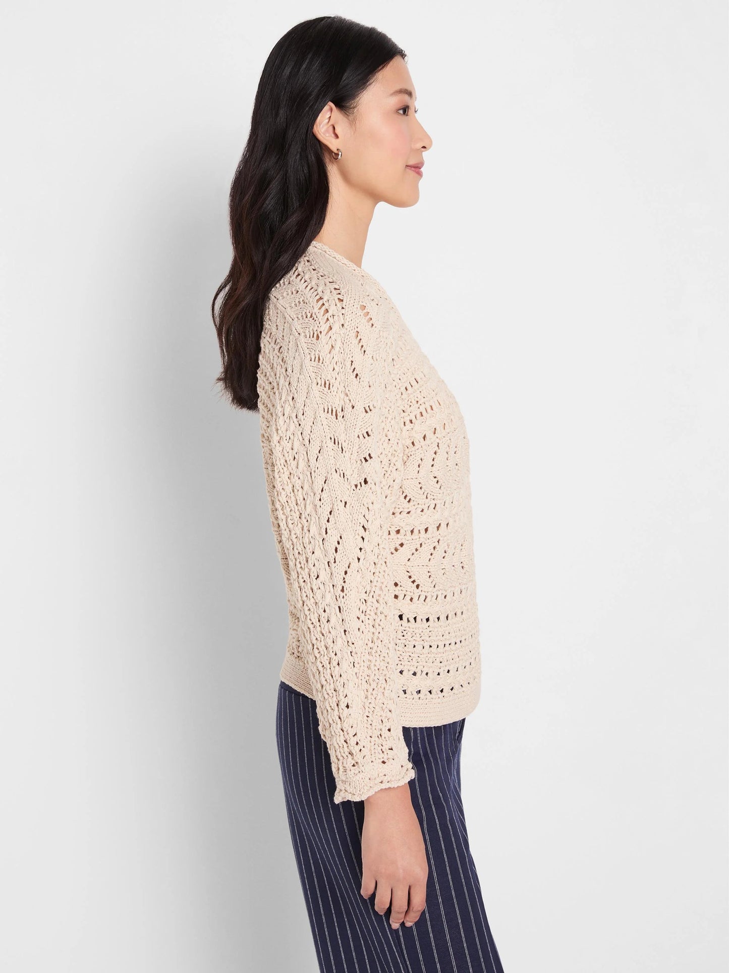 Tape Yarn Stitch Sweater