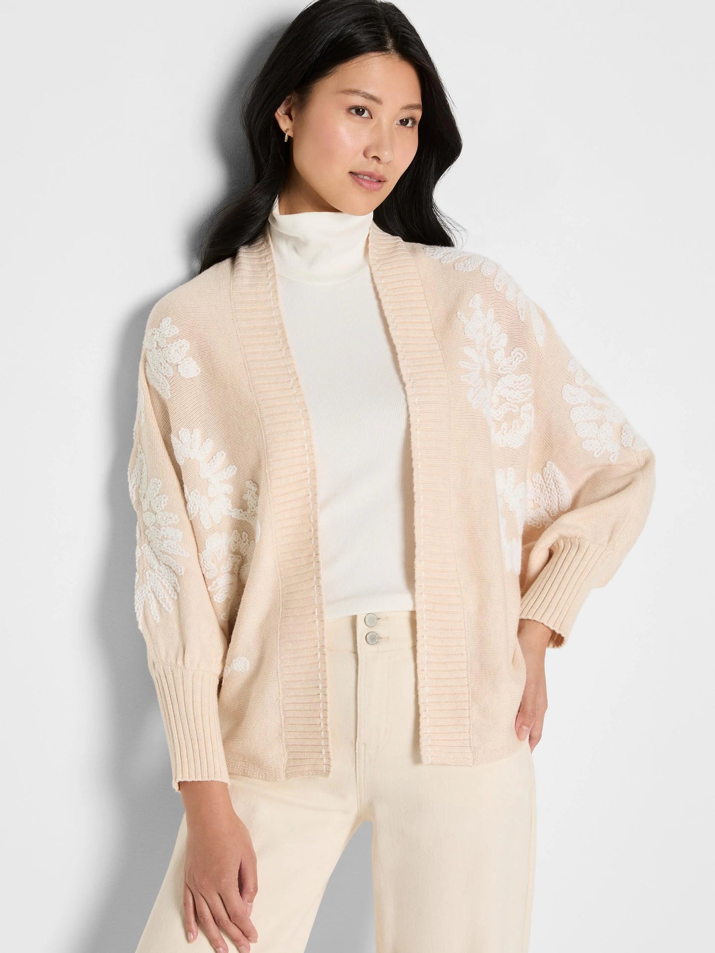Embroidered Cardigan