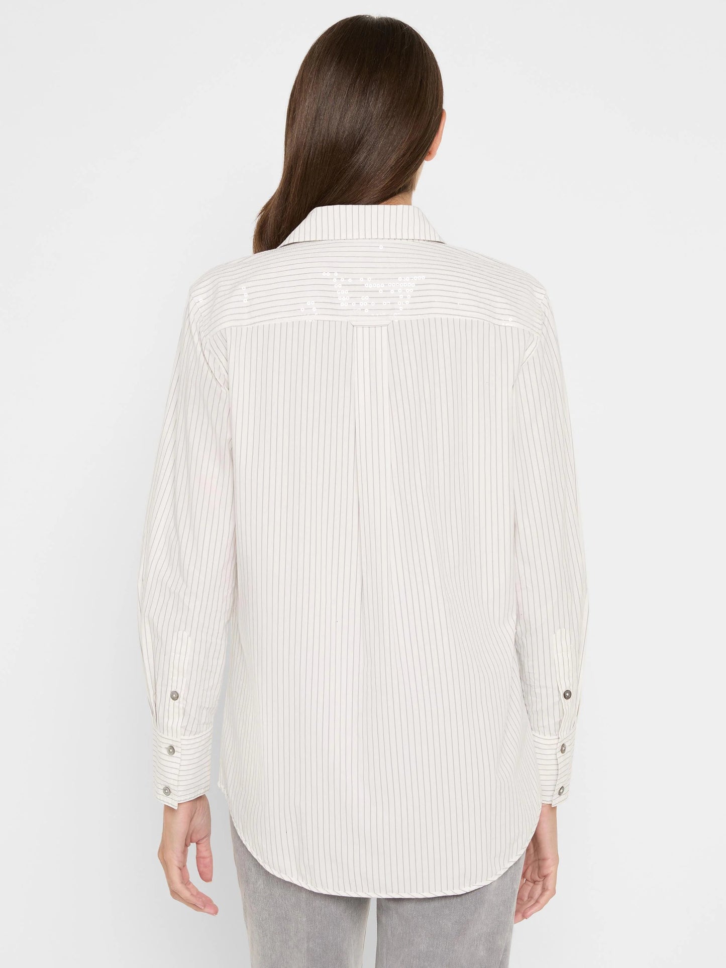 Subtle Shine Stripe Shirt