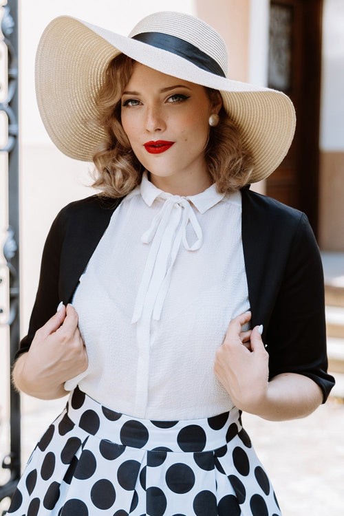 Lisette Black Bolero Jacket