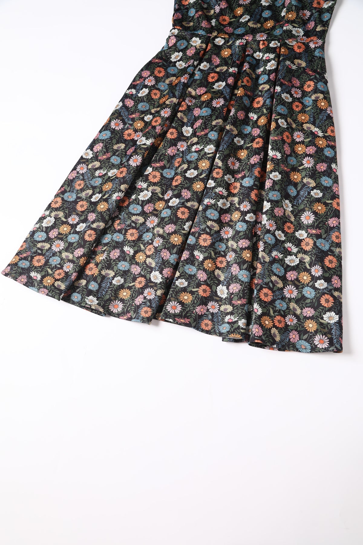 Lily Black Wildflower Off Shoulder Dress